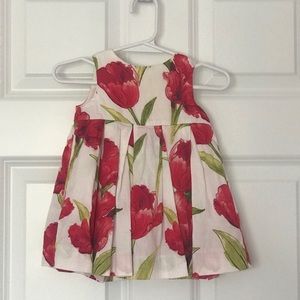 Beautiful floral baby girl dress